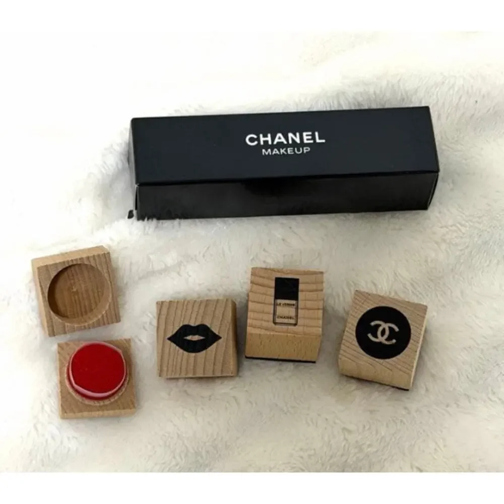 Chanel Makeup Rubber Stamp Set – Rare Collector’s Item – New in Box